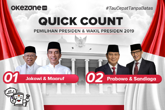 Hasil Quick Count Pemilu 17 April 2019 Okezone com